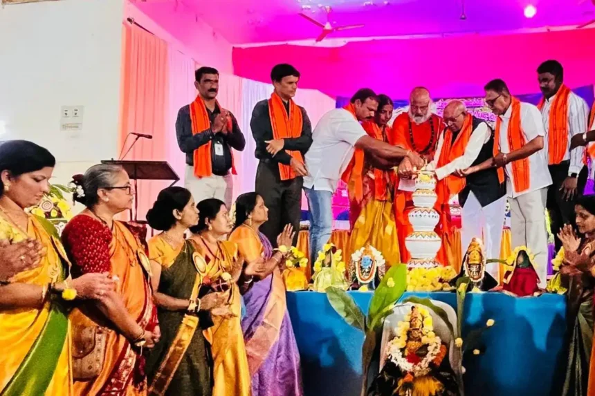 ಧಾರ್ಮಿಕ ಆಚರಣೆಗಳಿಂದ ಧರ್ಮದ ಉಳಿವು ಸಾಧ್ಯ: ಓಂಕಾರ ಶಿವಾಚಾರ್ಯ ಸ್ವಾಮೀಜಿ